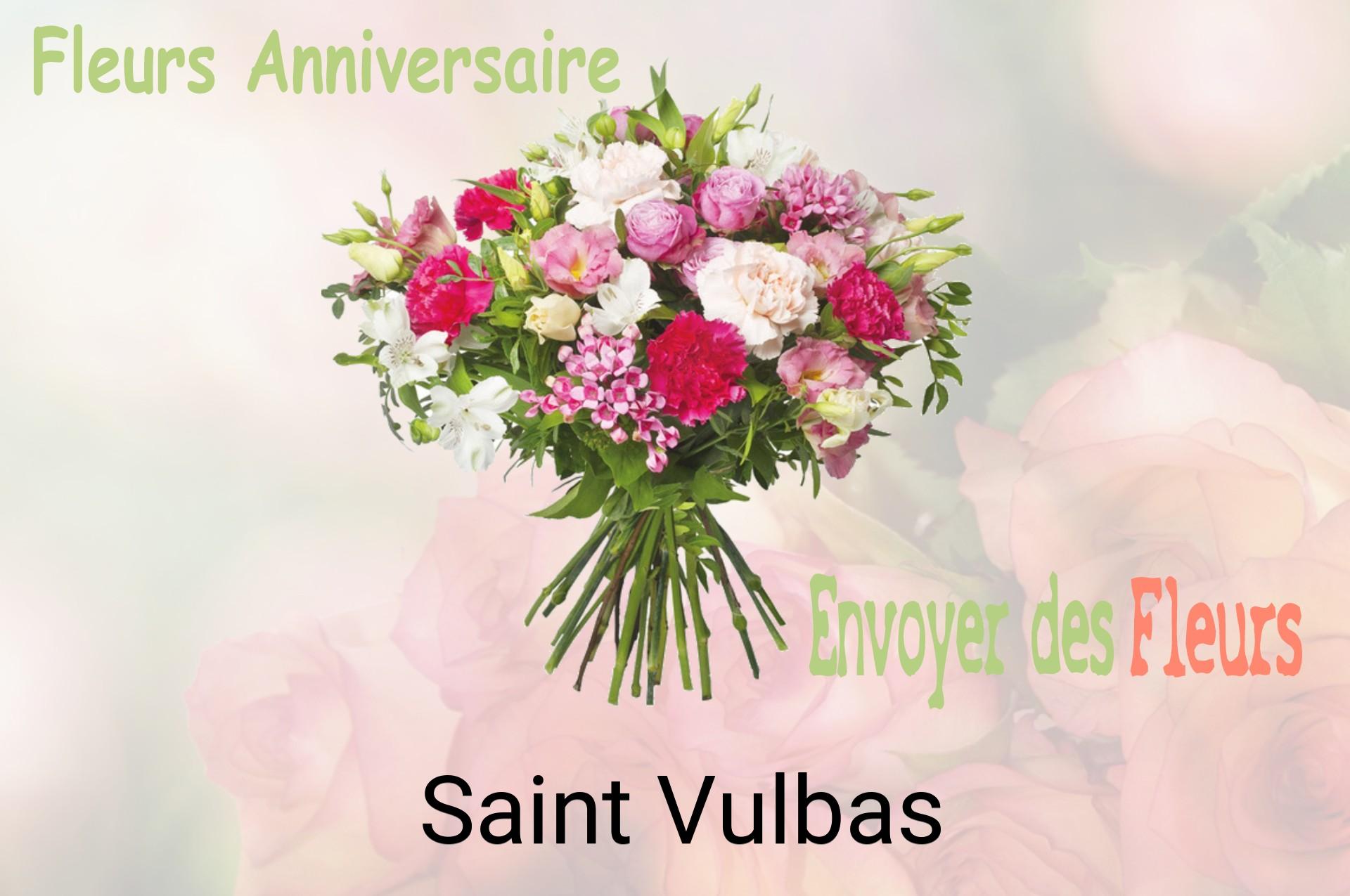 Bouquet de fleurs d’anniversaire livré à Saint-Vulbas